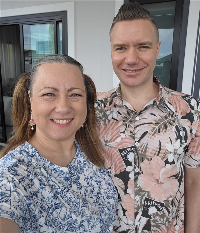 Lene and Jonas, the two people behind Nydli